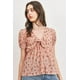 thumbnail image 3 of Top Floral con Lazo en la Parte Delantera y Diseño de Waffles L, 3 of 7