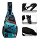 thumbnail image 3 of Mojo Swoptops Riñonera Bandolera con Estampado Integral para Hombres y Mujeres, Bolso Cruzado Gráfico de Tendencia, Mochila de Hombro Streetwear para Ciclismo y Deportes, Riñonera Versátil Casual, 3 of 6