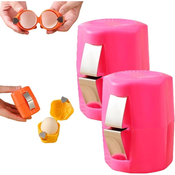 Abridor huevos 2 pack acero 304 agrietador herramienta cocina
