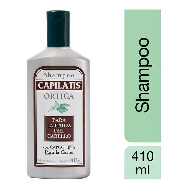 Capilatis Ortiga Shampoo Para La Caspa X 410ml Con Capuchina Lider