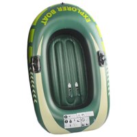 Magideal - Flotadores Inflables Del Kayak Del Barco Inflable, Barco Flotante Al Aire Libre Del Pvc Para Los Viajes, Al Aire Libre, Que Transportan Barco Para 1 Persona