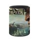 thumbnail image 3 of Jack el Cazagigantes-theme Cylinder Pen Holder Pencil Organizer with Flannel Lining PVC Leather Material Cardboard Base for study work 10*8CM, 3 of 6