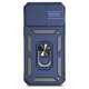 thumbnail image 1 of Funda Resistente Anillo Soporte iPhone 15 Pro Privacidad Cámara Montaje Magnético Azul, 1 of 6