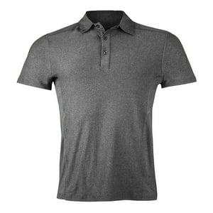 Andesland - Polera Dry Fit Con Cuello Manga Corta Jaspeada Hombre