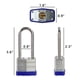 thumbnail image 2 of Cuerpo de acero reforzado Padlock SEPOX Twins Keyed-Alike de 40 mm, 2 of 7