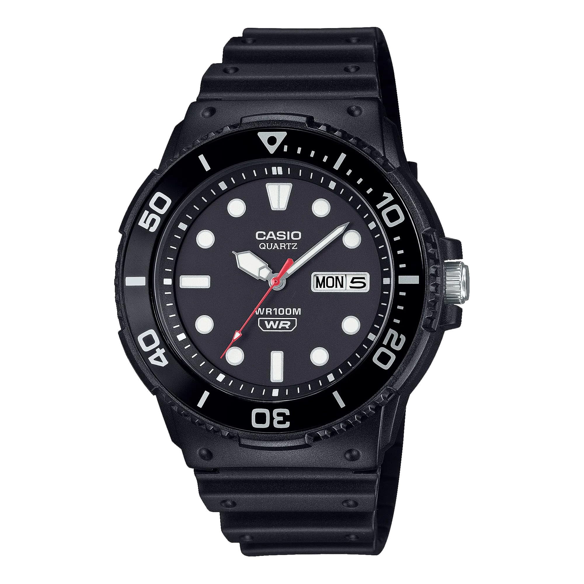 Reloj Analógico Casio Mrw-230h Series 100 M Resistente Al Agua