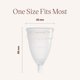 thumbnail image 4 of Copa menstrual DIVA Cup Modelo 1 de silicona de grado médico, 4 of 8