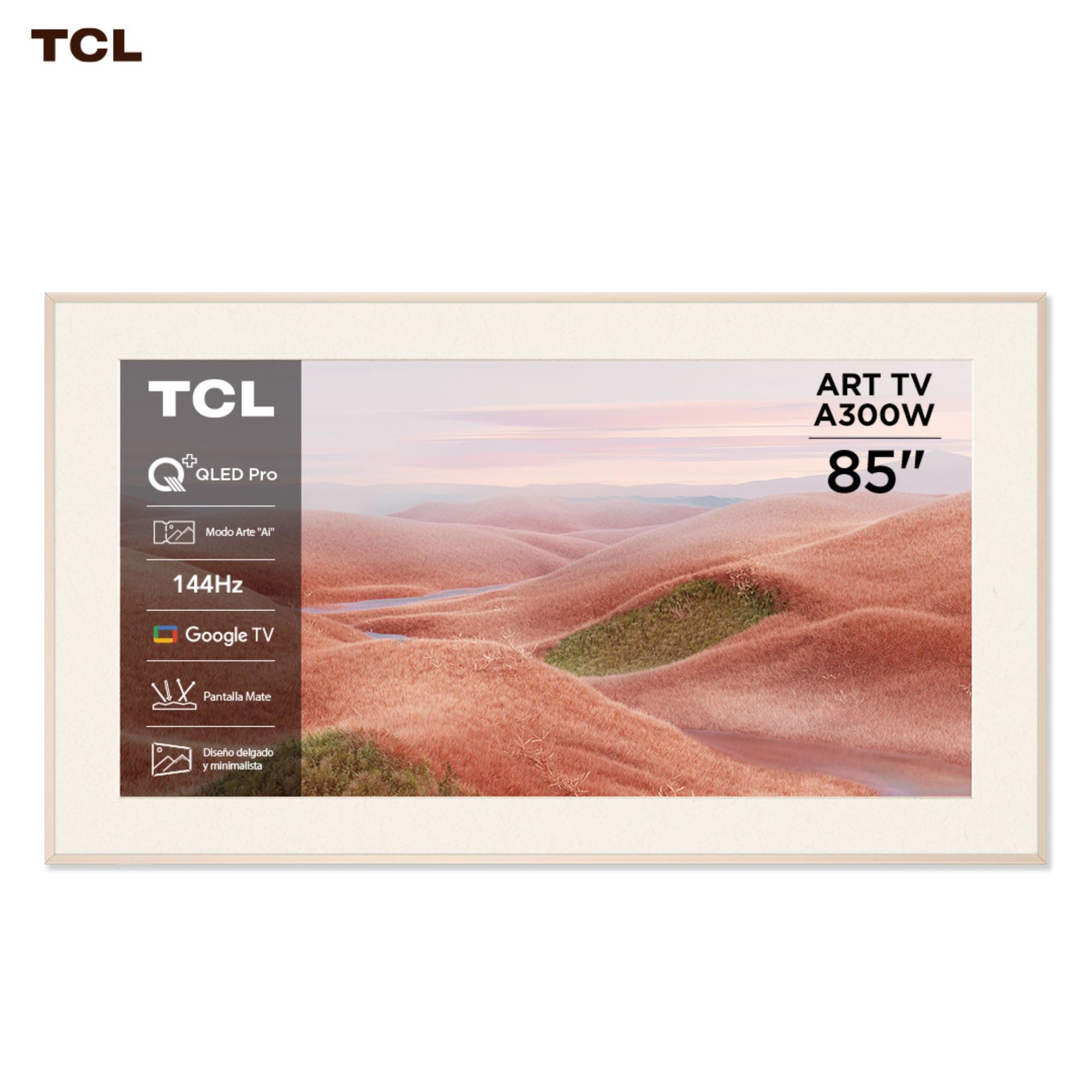 TELEVISOR QLED 85" 4K UHD 85A300W TCL SMART TV