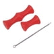 thumbnail image 1 of Archery Silicone Fingers Guard Protector Gear para Recurve Bow Shooting Red, 1 of 5