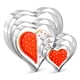 thumbnail image 1 of Juego de cortadores de galletas KELOFKO en forma de corazón de acero inoxidable x7, 1 of 6