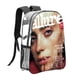 thumbnail image 1 of Billie Eilish Mochila transparente temática, resistente y duradera, bolsa see-through para trabajo, deporte, universidad y viaje, 31 × 43 cm, 1 of 6