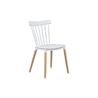 Elbarco - Silla Diseño Comedor Windsor Blanca