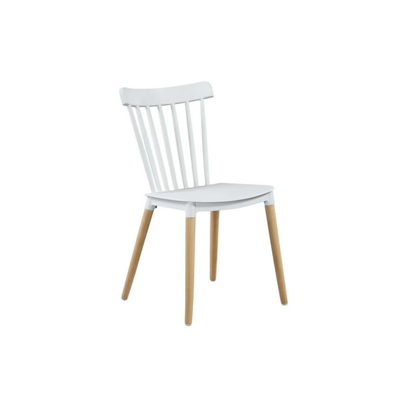 Silla Diseño Comedor Windsor Blanca