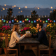 thumbnail image 4 of Guirnalda Solar Navidad 40 Led 8m Bolitas Cristal Multicolor, 4 of 9