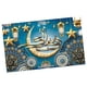 thumbnail image 1 of Mubarak Telón De Fondo Decoración Ramadán Foto Fondo Para Suministros De Fiesta Azul, 1 of 3