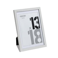 Vgo - Marco Plast. Con Paspartu 10X15 / Sin Paspartu 13X18 Blanco