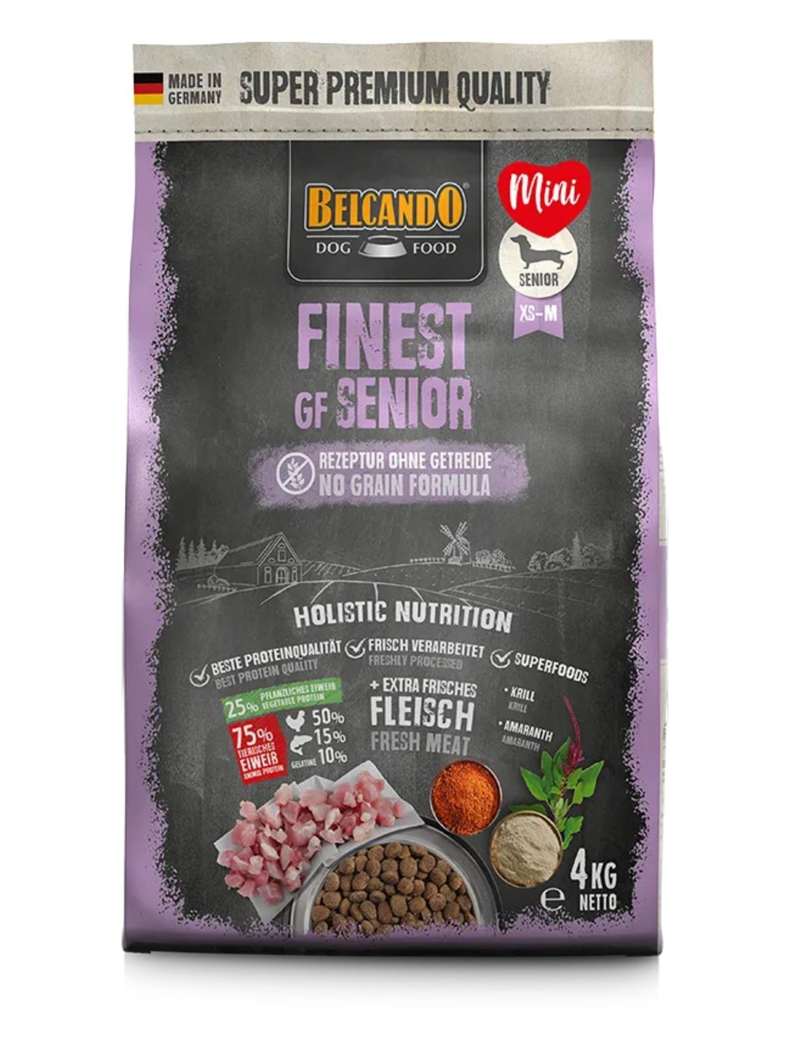 Belcando - Alimento Super Premium Perros Senior 4 Kg