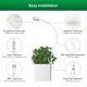 thumbnail image 5 of Lámpara SANSI Luz de Cultivo 5V Paquete de 4 Espectro Completo Regulable, 5 of 7