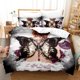 thumbnail image 1 of Butterfly Mylene Farmer Bedding Set Bed Set Aldult Kid Bedroom Duvetcover Sets Bed Sheet Set, 1 of 5