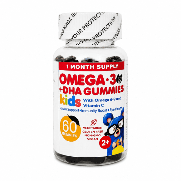 Kids Smart Omega 3 Dha Vegetal Capsulas Para Niños 60 Caps