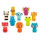 thumbnail image 1 of Finger Puppets B. toys Pinky Pals Crew para mayores de 10 meses, 10 unidades, 1 of 6