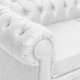 thumbnail image 3 of Sofá Manchester Capitone 3C Pu Blanco, 3 of 4