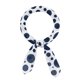 thumbnail image 1 of INSPIRE CHIC Pañuelos Pequeños Cuadrados de Lunares Impresos para Mujer Mezcla de Algodón Gasa Pañuelo para la Cabeza 22.8x22.8" Azul Marino, 1 of 6