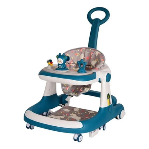 Crusec - Andadera Caminadora De Bebé Multifuncional Anticaida Unisex - Verde