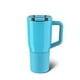 thumbnail image 1 of Taza de café BrüMate Müv de 750 ml con aislamiento, asa y tapa, color azul, 1 of 3
