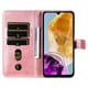 thumbnail image 5 of Funda con Cremallera para Samsung Galaxy M15 5G, Carcasa Cartera de Cuero PU con Soporte y Tarjetero, 5 of 6