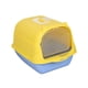 thumbnail image 1 of Bandeja De Arena Para Mascotas Inodoro Con Orinal Cerrado Caja De Arena Para Gatos Con Capucha Para Animales Peque?os Amarillo, 1 of 1