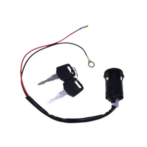Magideal - Juego De Llaves De Encendido De 2 Cables Con 2 Llaves De Fácil Instalación, Interruptor De Encendido Y Apagado De Repuesto Prémium Para Motos De Cross