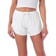 thumbnail image 1 of INSPIRE CHIC Pantalones Cortos de Descanso para Mujer con Dobladillo Festoneado, Suaves y Elásticos, con Cordón Ajustable para Dormir y Casa, M Blanco, 1 of 6