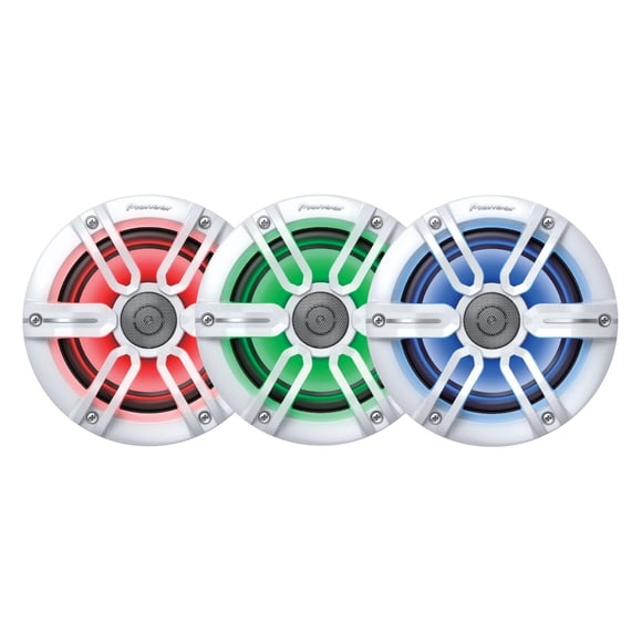 Altavoz Pioneer TS-ME650 con kit de luces LED RGB