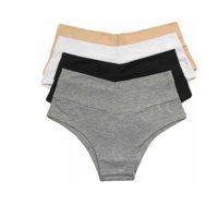 Malltradecl - Pack 6 Calzones Bikinis Tiro Alto Algodón Nuevo Peruano Talla M