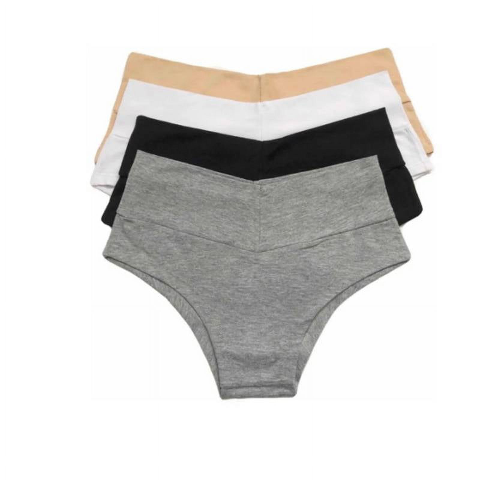 Malltradecl - Pack 6 Calzones Bikinis Tiro Alto Algodón Nuevo Peruano Talla M