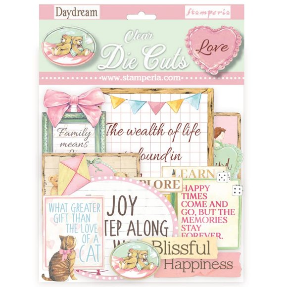 Plantilla de Troqueles Stamperia Clear Day Dream
