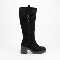 Thunder Blue - Bota Urbana Mujer Taco Cuadrado L35
