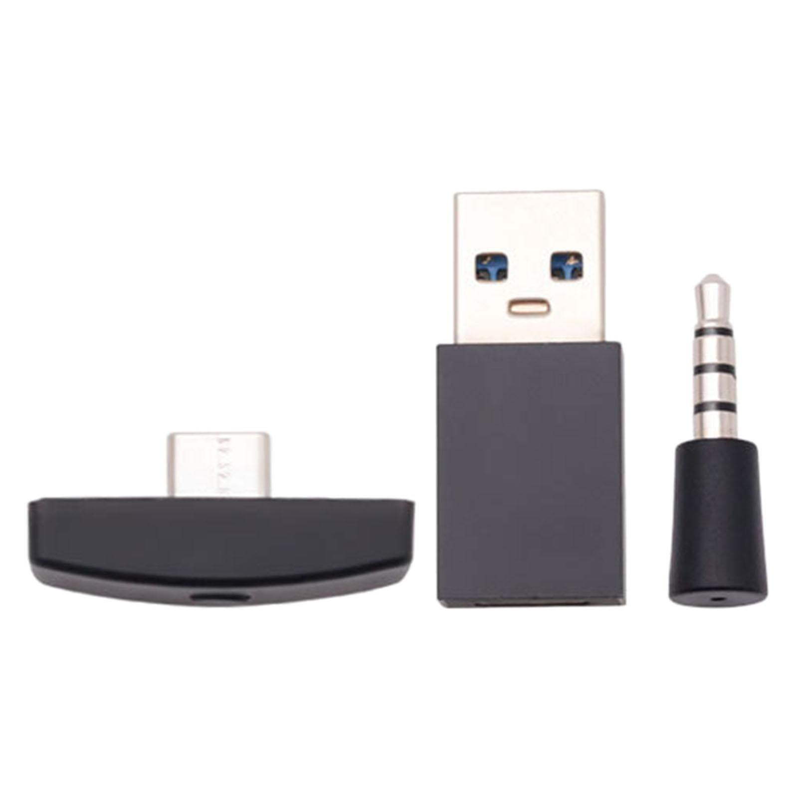 Magideal - Juego Usb Bluetooth 5.0 Adaptador Dongle Adaptador De Audio Para Switch Para Para Pc Dispositivo De Audio Bluetooth Auriculares Notebook Plug