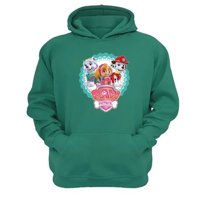 Genérico - Polerón Canguro Paw Patrol Verde Aguamarina Talla Xs Unisex