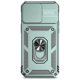 thumbnail image 4 of Funda Resistente Anillo Soporte iPhone 15 Pro Privacidad Cámara Montaje Magnético Verde, 4 of 6