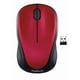 thumbnail image 1 of Ratón inalámbrico Logitech M317, 2,4 GHz, 1000 DPI, batería de 12 meses, rojo, 1 of 5