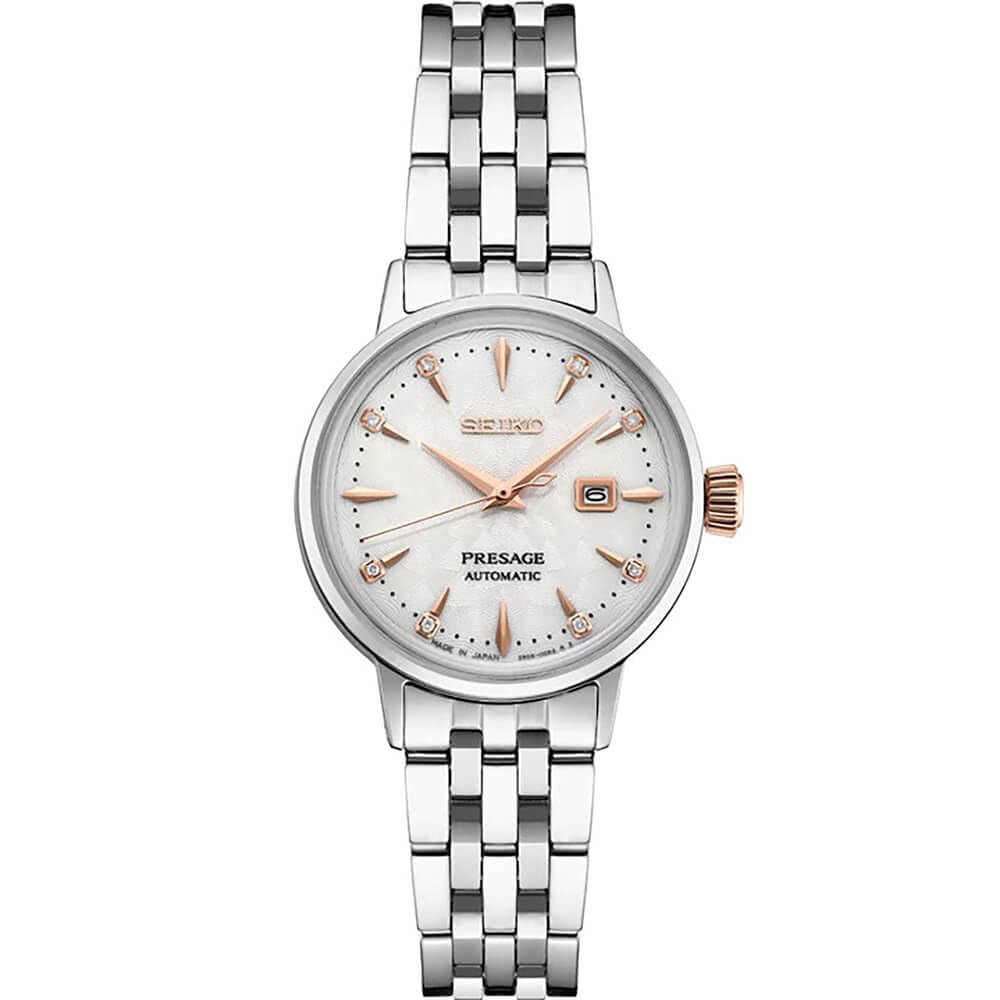 Pulsera Seiko Presage Cocktail Sre009 De Plata Para Mujer