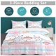 thumbnail image 5 of Cinnamoroll Quilt Set Thicken Soft 3 Pieces Bedding Set All Season Duvet Cove with 2 Pillowcases for Adult Women Girls Teens Home Room Decor, 5 of 5