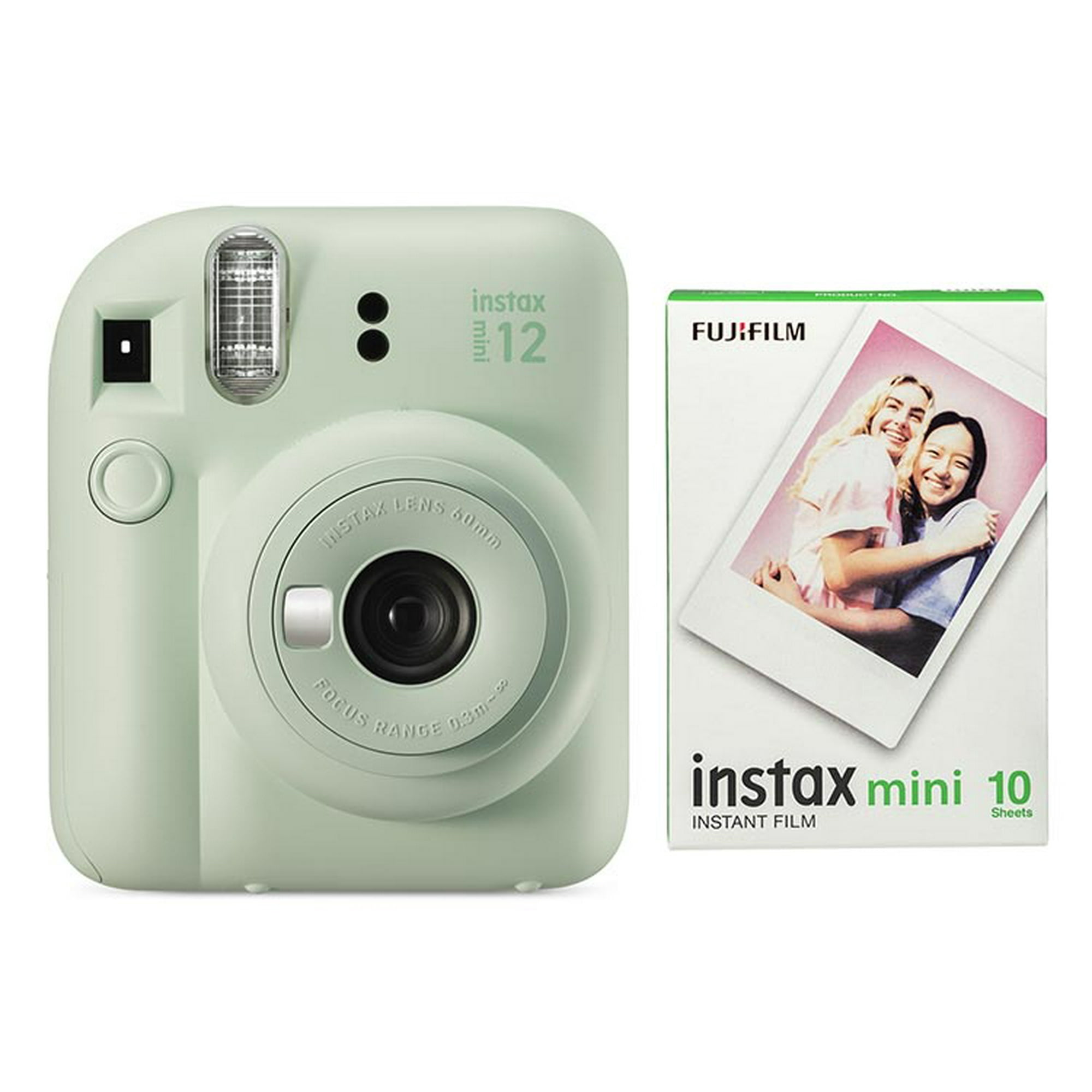 Instax - Kit Mini 12 – Mint Green + 10 Películas