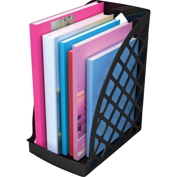 Archivador para Revistas Deflecto GEL25186 de Plástico Reciclado 28x17x35 cm