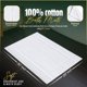 thumbnail image 2 of Alfombra de baño Pearl Linens, 100% algodón, 50 x 75 cm, 6 unidades, color blanco, 2 of 8
