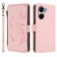 thumbnail image 2 of Funda Cartera Mariposa para [Xiaomi Poco X7 Pro] con Soporte y Cremallera Rosa, 2 of 6