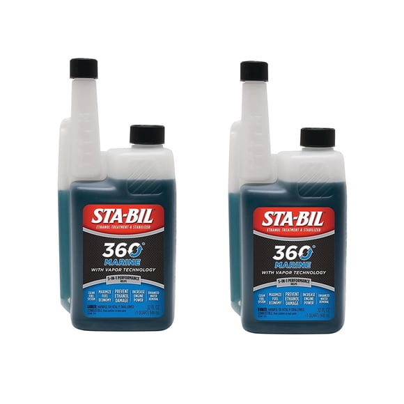 Estabilizador de Combustible STA-BIL Fórmula Marina 946 ml Paquete de 2