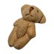 thumbnail image 3 of Mini Oso De Peluche Articulado, Caja De Regalo De Boda Suave, Mu?eca Para Decoración, Color Marrón Claro, 3 of 5